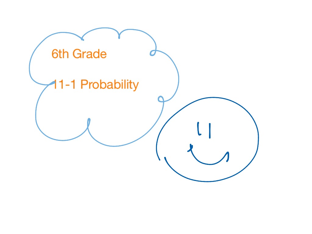 11-1 Probability | Math, 6th Grade Math | ShowMe